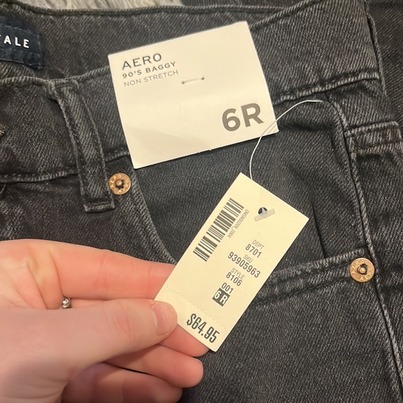 NWT Aeropostale Black Ripped Jeans - Picture 13 of 13